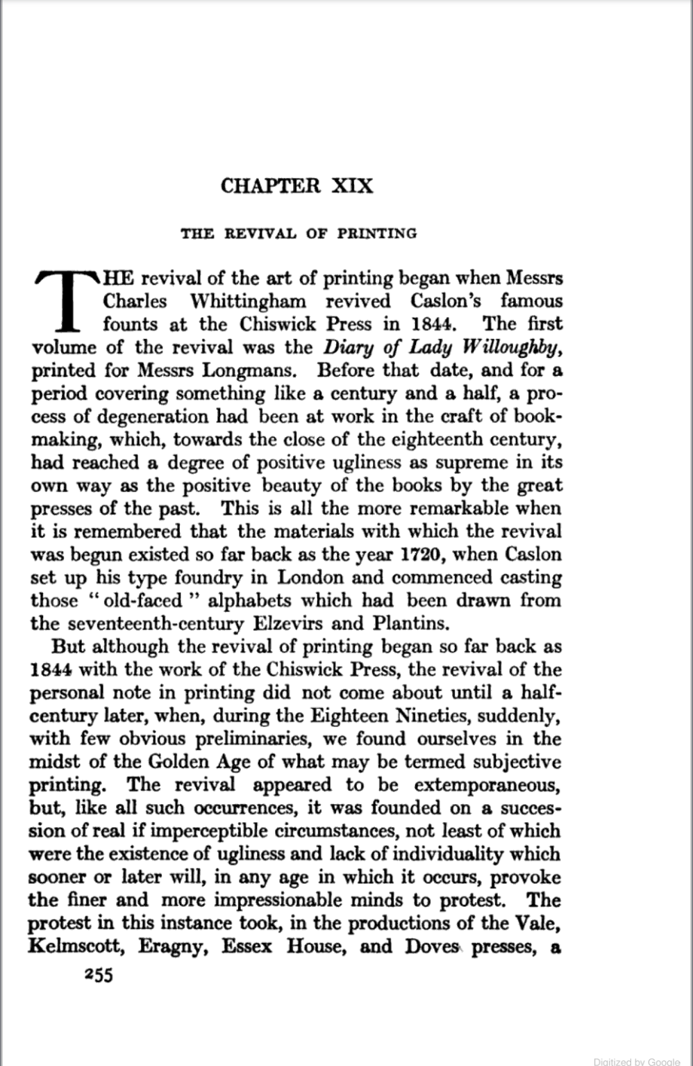 The Revival of Printing, Holbrook Jackson